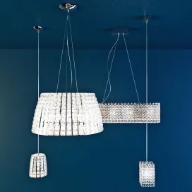 Crystal chandelier set